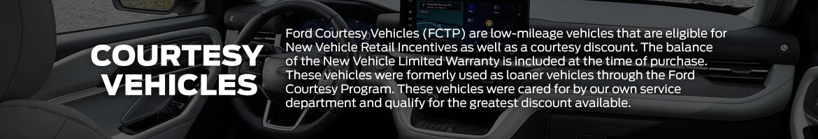 FCTP Loaner Vehicles